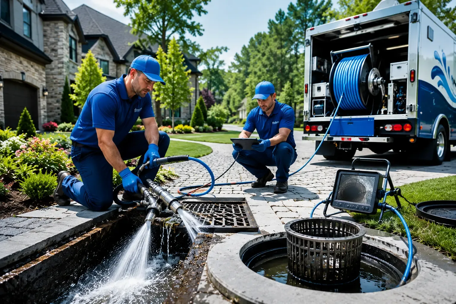Local outdoor drain cleaning professionals in Smithland, KY